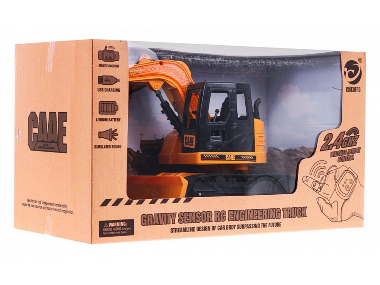 Bagr na dálkové ovládání | 1:24
