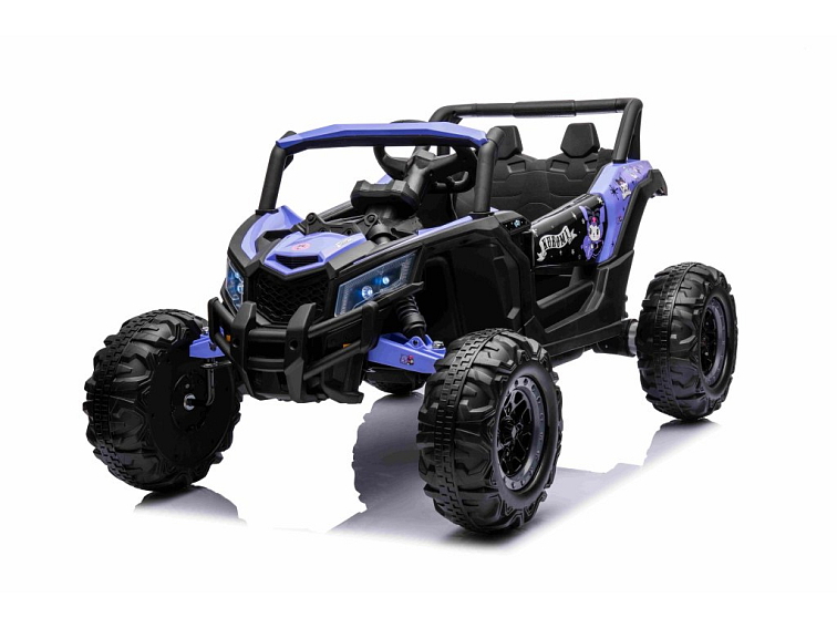 Dětská buggy licencovaná KUROMI 4x4 | 140W | fialová