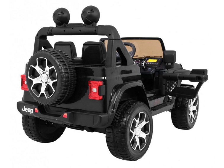 Elektrické auto pro děti Jeep Wrangler Rubicon | černá