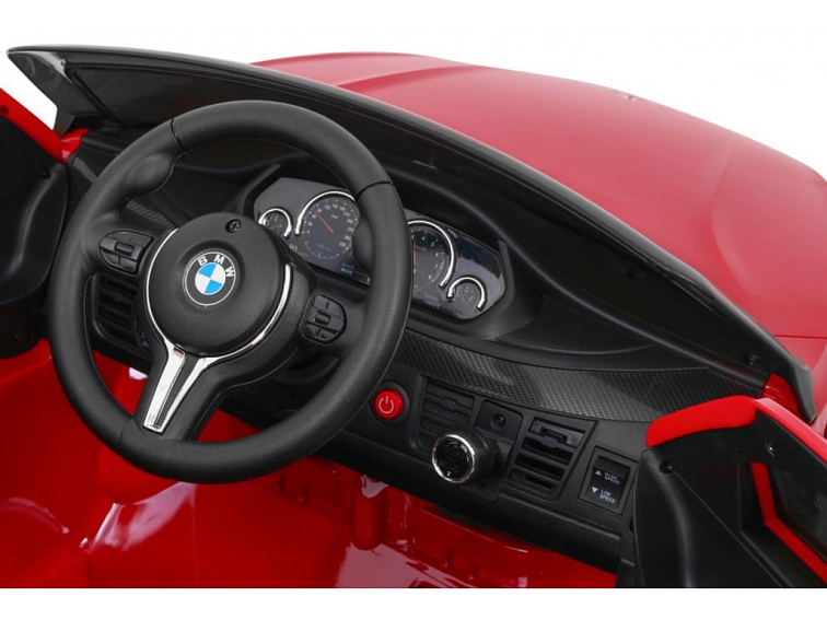 Dětské elektrické autíčko BMW X6M | lakovaná červená