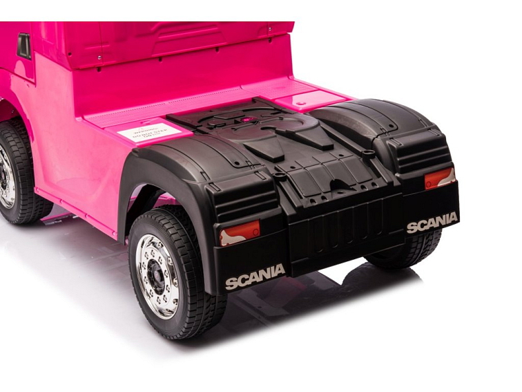 Dětský elektrický kamion Scania R-SERIE | růžová