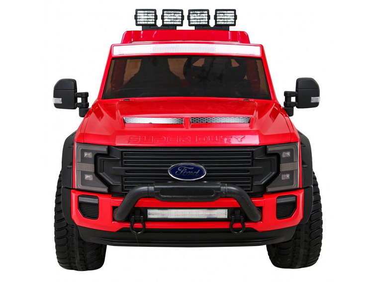 Dětský elektrický Ford Super Duty | 180W | červená