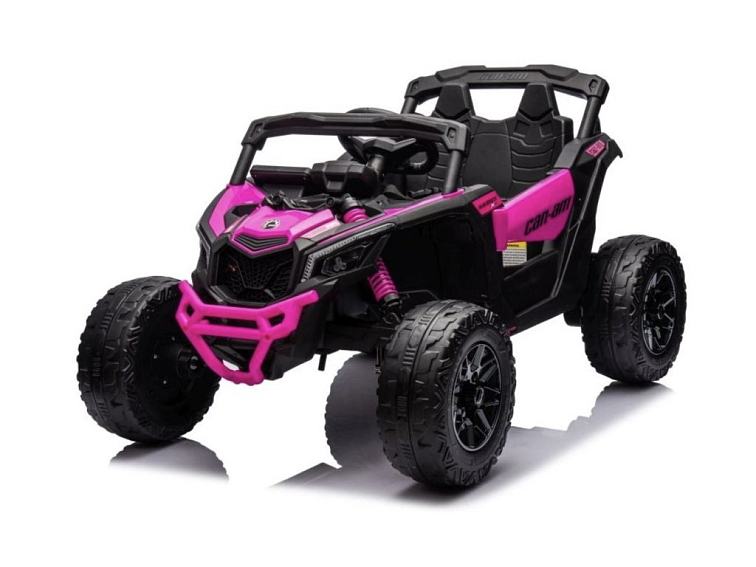 Dětská buggy CAN-AM Maverick 4x200W 10Ah - růžová