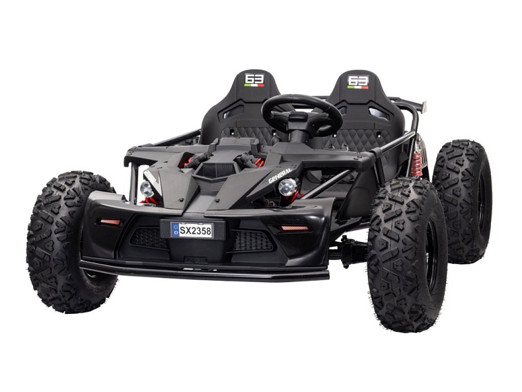 Elektrické autíčko buggy GENERAL 63 | 800W | černá