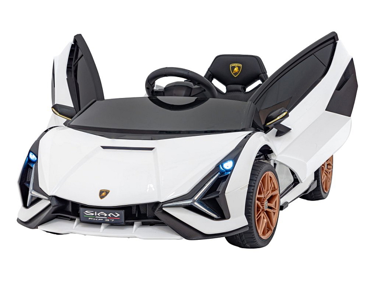 Dětské sportovní autíčko Lamborghini SIAN | bílá