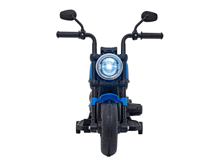 Dětský elektrický chopper motorka FASTER | modrá
