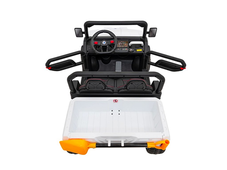 Elektrické auto buggy | FARMER TRUCK | bílá