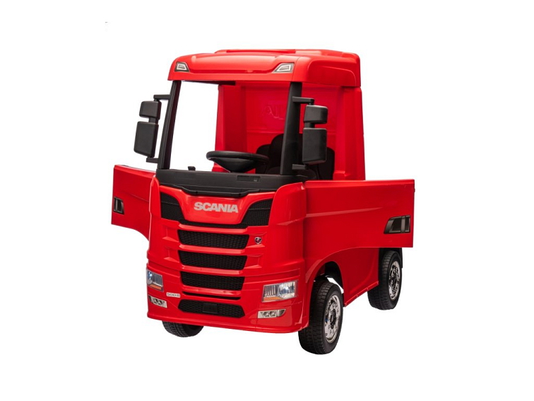 Dětský elektrický kamion Scania R-SERIE | červená