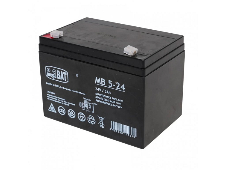 Baterie 24V 5Ah