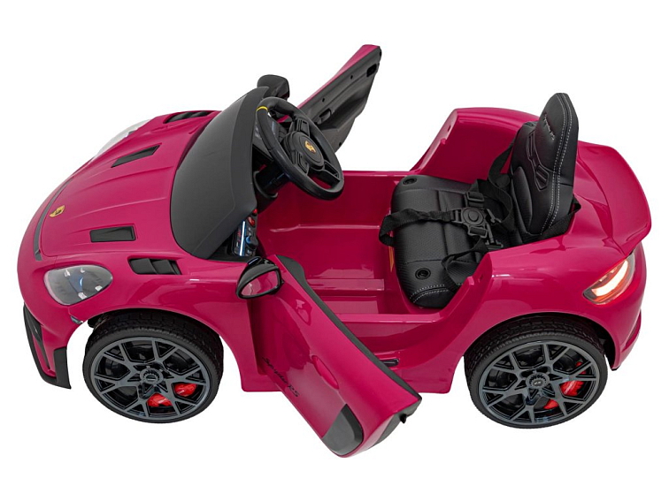 Dětské elektrické Porsche 718 Spyder | 2x45W | lakovaná růžová