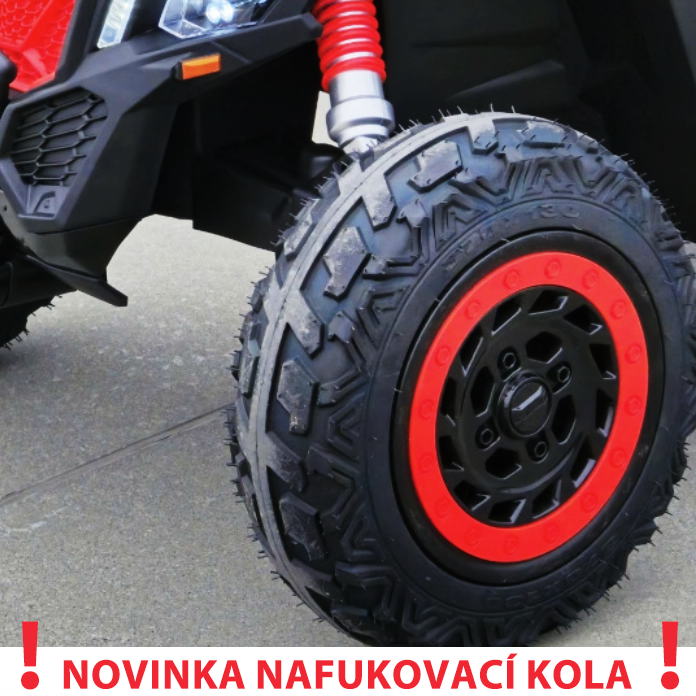 Dětská buggy CAN-AM Maverick XXL PREMIUM - 24V 20Ah - 4x200W - khaki