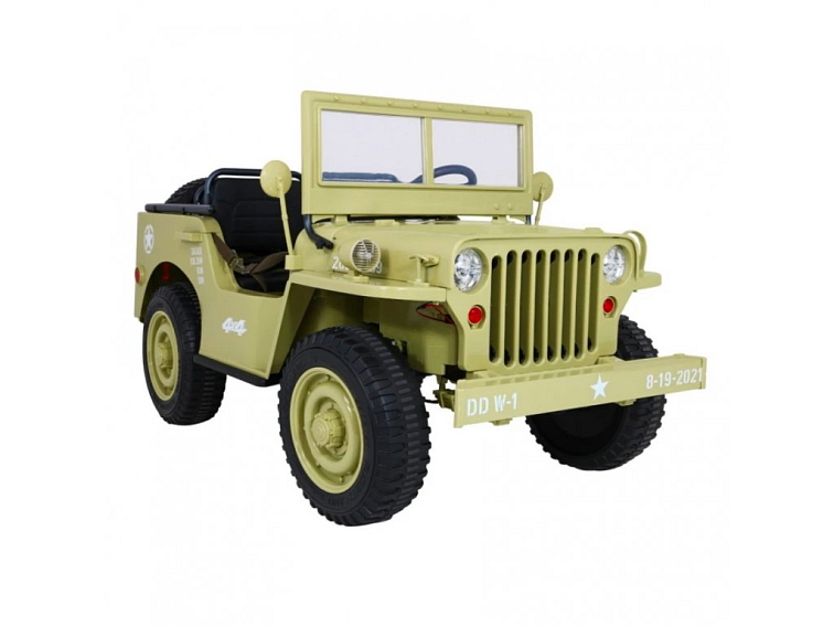 Džíp Willys 4x4 XXL | třímístný | 24V | písková