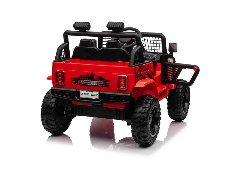 Dětské elektrické terénní autíčko OFF ROAD 4x4 | 4x35W | červená