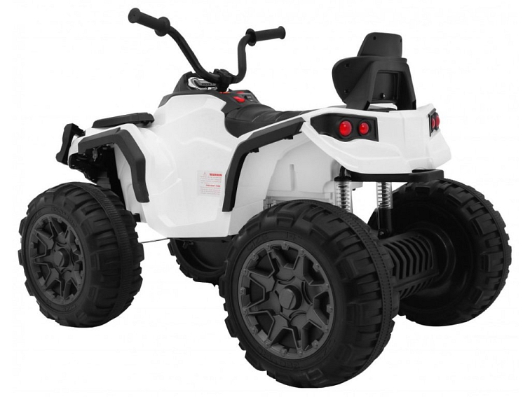 Dětská elektrická čtyřkolka ATV (dálkový ovladač) | 2x45W | bílá