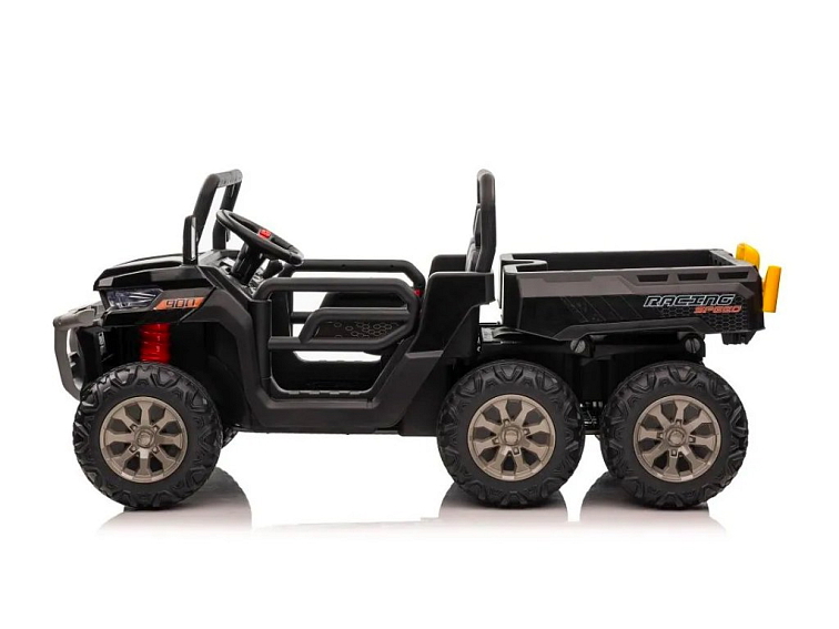 Elektrické auto buggy | šestikolka | 180W | černá