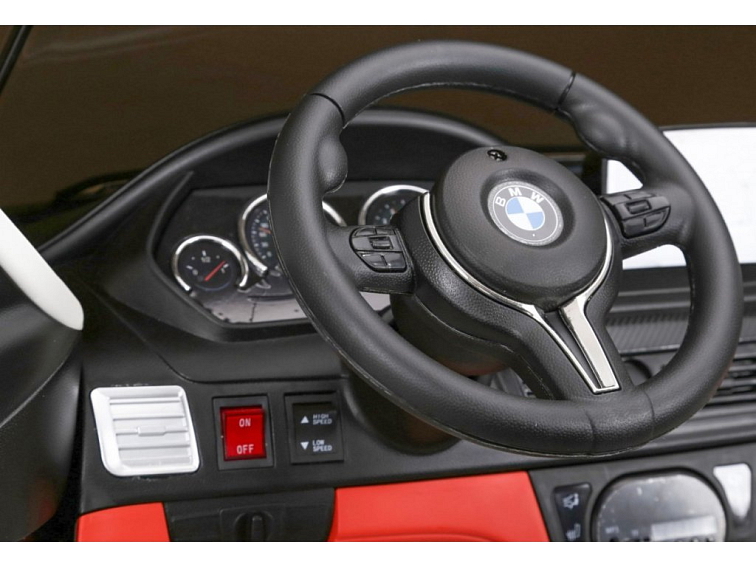 Dětské elektrické autíčko BMW X6M | lakovaná červená