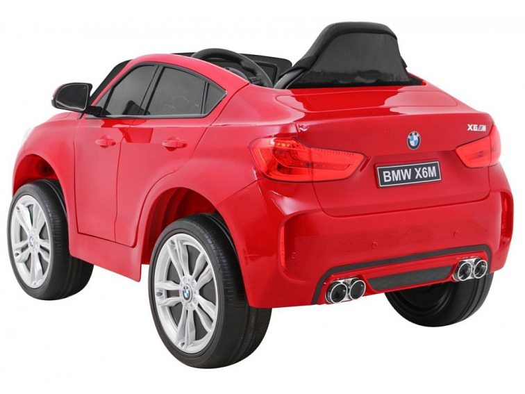 Dětské elektrické autíčko BMW X6M | lakovaná červená