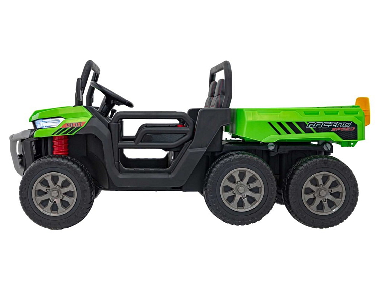 Elektrické auto buggy | šestikolka | 180W | zelená