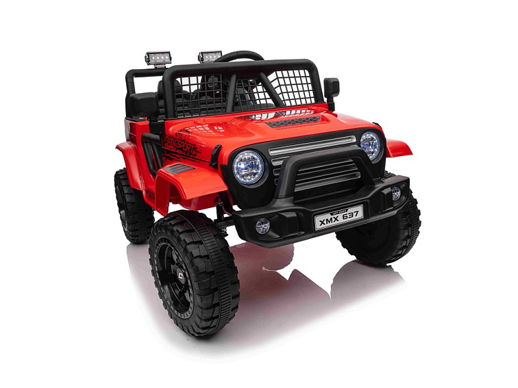 Dětské elektrické terénní autíčko OFF ROAD 4x4 | 4x35W | červená