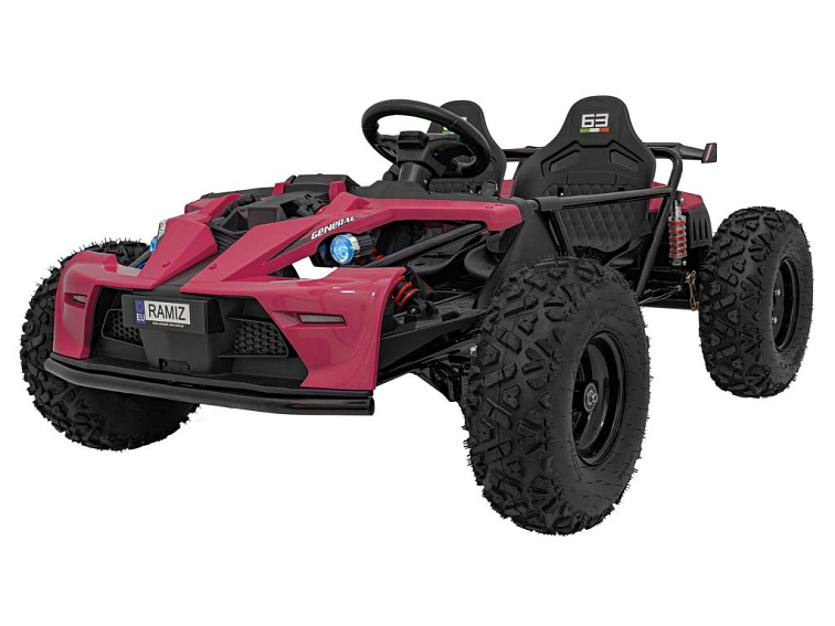 Elektrické autíčko buggy GENERAL 63 | 800W | růžová