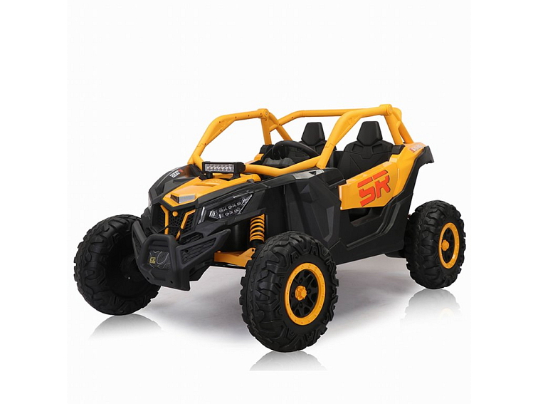 Dětská elektrická buggy SUPER 66 | 4x75W | žlutá