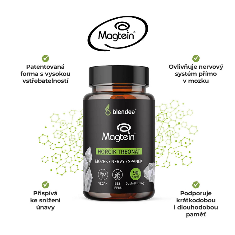 Hořčík Treonát 90 kapslí