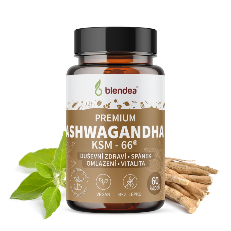 Ashwagandha KSM - 66® 60 kapslí