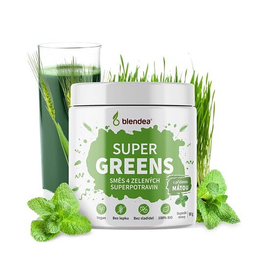 Supergreens Višeň BIO 90 g