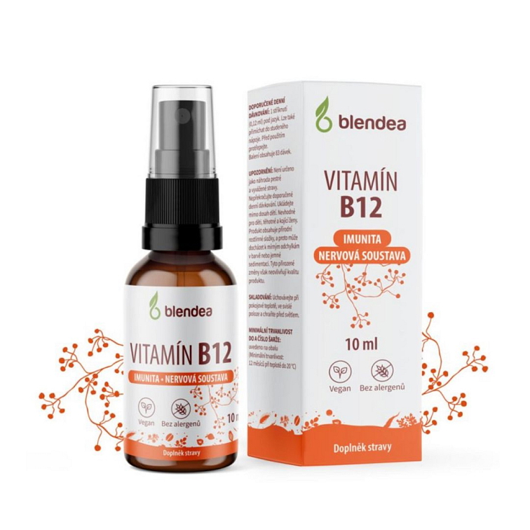Vitamín B12 sprej 10 ml