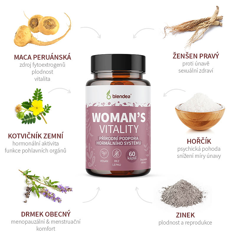 Woman's Vitality 60 kapslí