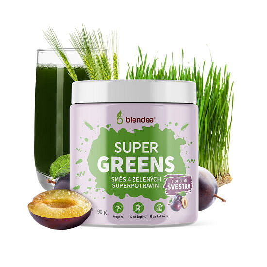 Supergreens Višeň BIO 90 g