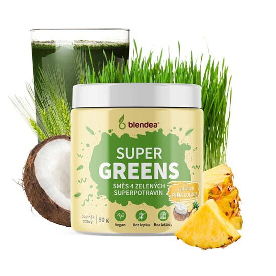 Supergreens Višeň BIO 90 g