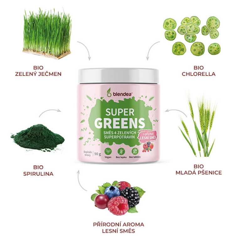 Supergreens Lesní směs 90 g