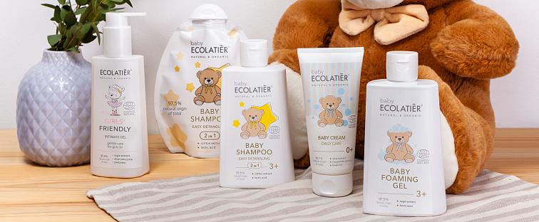 ECOLATIER - Esenciální krém s pantenolem pro miminko a maminku 0+, 100 ml