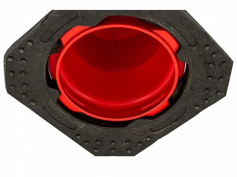 Dopravný kužeľ, reflexný, ťažký, výška 500 mm