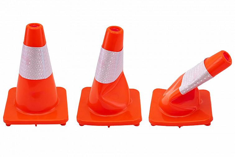 Dopravný kužeľ, reflexný, výška 300 mm