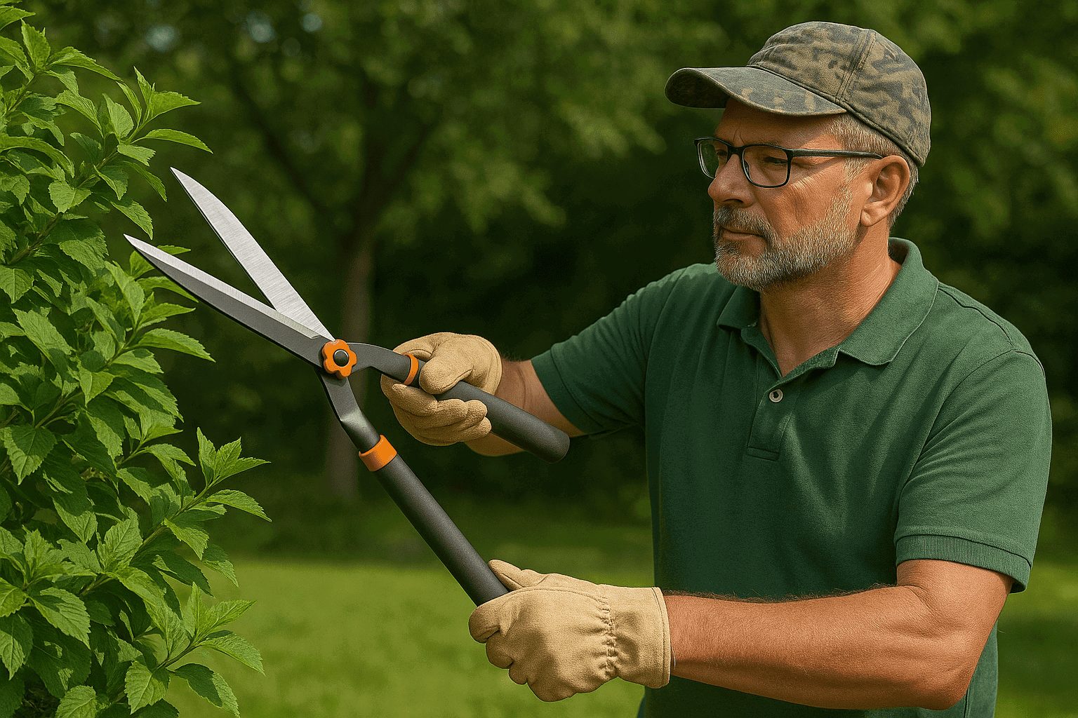 Správná údržba stromů a keřů