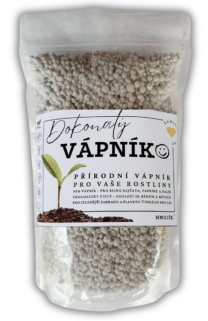 REVITAL set: Biochar 8 L+Hnojík 0,3 L+Vápník 0,3 kg