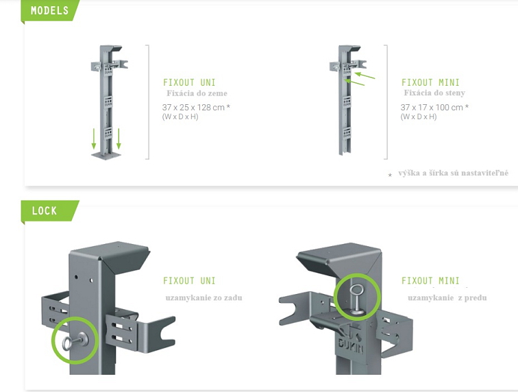 Držiak na Koše FIXOUT