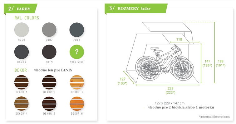 Skriňa STYLEOUT® BIKEBOX