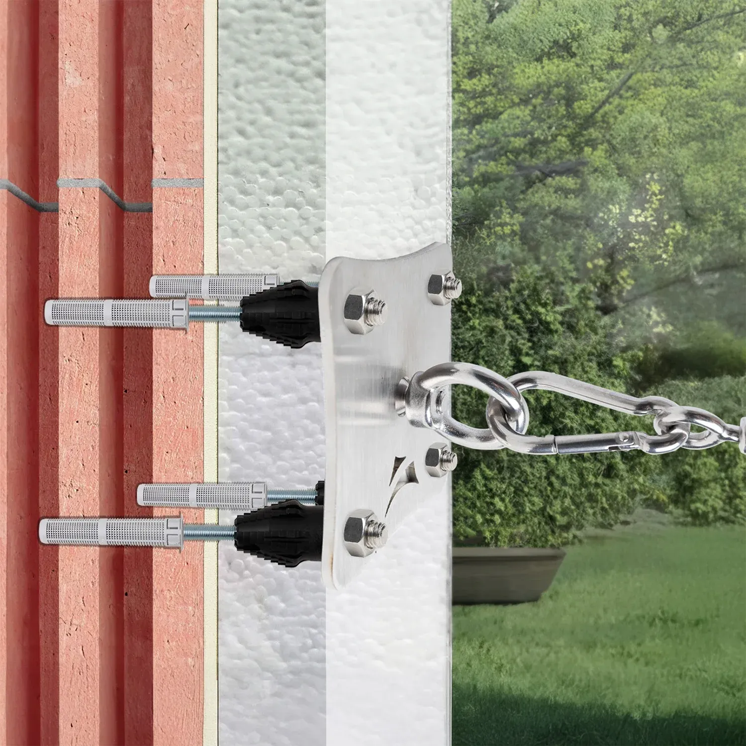 Fischer Thermax na kotvenie do zateplenej fasády