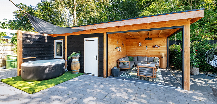 Drevené záhradné domčeky