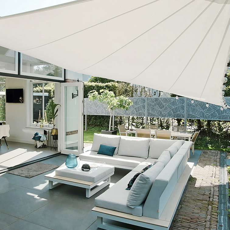 Nepremokavý obdĺžnik solaria 55km/h