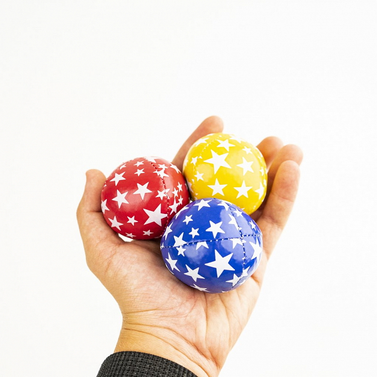 Žonglovací míčky sada 3ks | začátečnická