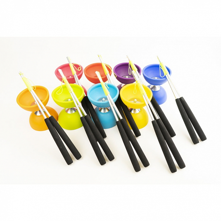 Diabolo Basic SET | hliníkové hůlky
