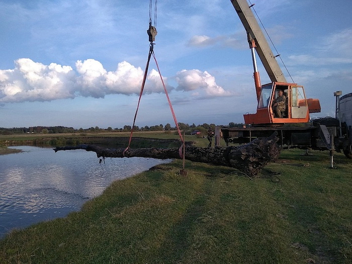 Dřevěné plnicí pero Portland S - Bahenní dub staré 6450 let