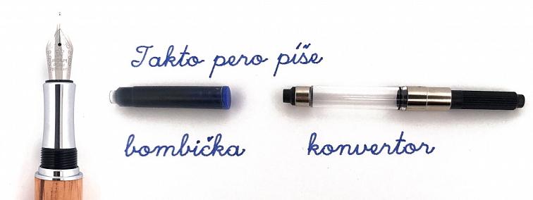 Dřevěné plnicí pero Portland L - Americký ořech