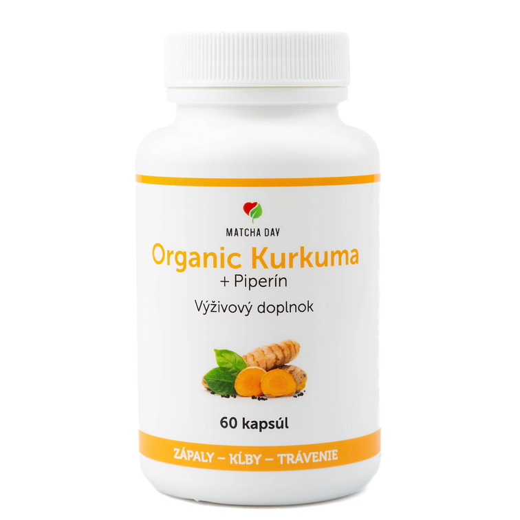 Kurkuma extrakt 95% + piperín (60 kapsúl)
