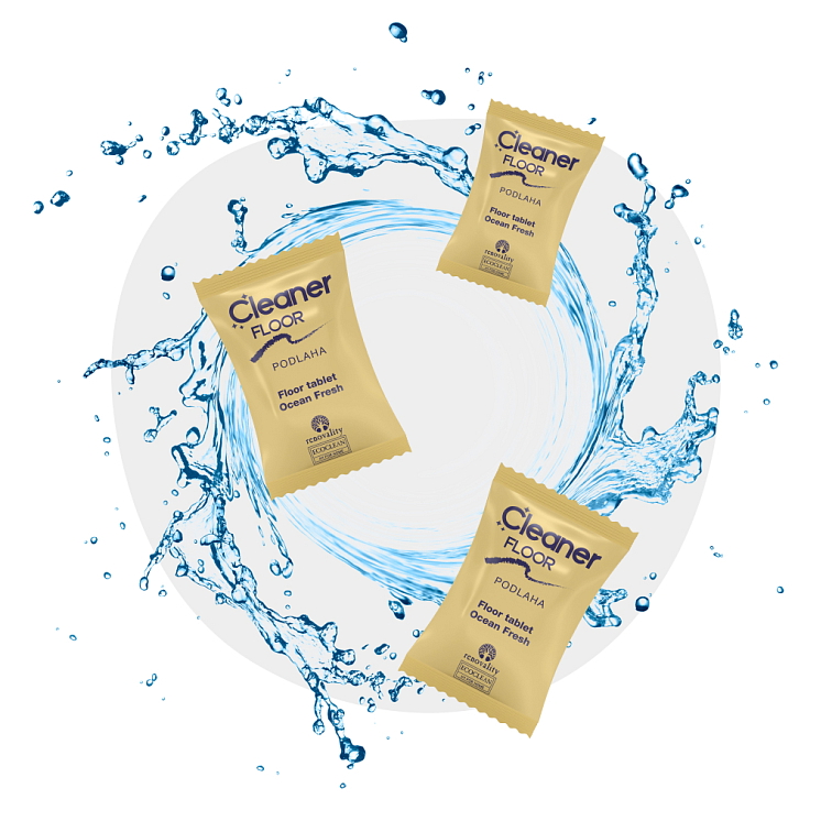 Tableta renovality podlaha s vôňou Ocean Fresh