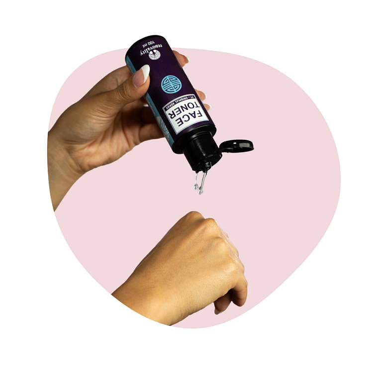 Face Toner OSVIEŽENIE A HYDRATÁCIA probiotika a kvetový komplex 100 ml